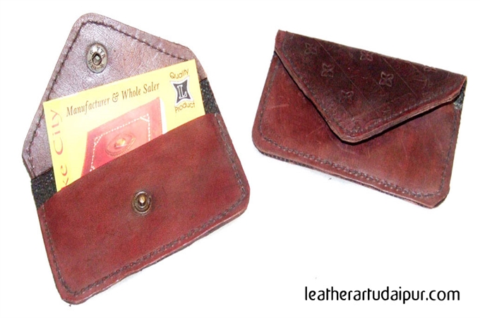 Leather Business Card Holder : Leather Business Card Holder